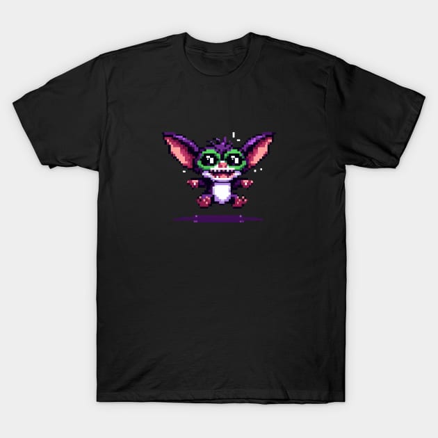 Gremlins 8 Bit T-Shirt by nerd.collect